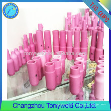 TIG welding ceramic nozzles for tig welding torches